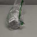 Amazon Basics Small Digital Oval Alarm Clock with LED Display, Nightlight, Snooze Function & Battery Backup, Black, 4.5 x 3.5 x 2.4 Inches