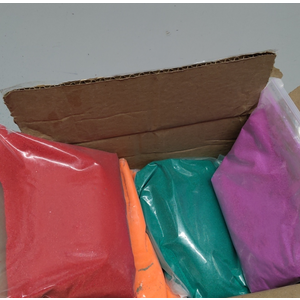 Hygloss Colored Sand for Crafts - 6 Assorted Colors Bags - 1 lb Vibrant Colorful Fine Sensory Play Sand Art Kits for Kids - Classroom Activities for Children 3 4 5 6 7 8 9 10 11 12 - Safe for Ages 3+