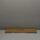 OFFO Shower Arm with Flange, 24 in Brushed Nickel Ceiling Mount Replacement Rain Shower Head Straight Arm Ceiling-Mounted For Fixed Shower Head & High Pressure Rain