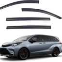 YLSCOO Window Visors Rain Guards Compatible with 2021-2026 Toyota Sienna
