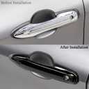 No Adhesive Snap-on Car Door Handle Cover Protector Compatible for Toyota 2018-2020 2021 2022 2023 2024 2025 2026 Camry 2019-2026 Corolla 2019-2022 Avalon 2016-2026 Prius 2020-2024 Venza Accessories
