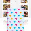 Veicevol 156 Pockets Photo Album for Fujifilm Instax Mini Camera, Polaroid Camera, Leather Cover, Photo Albums for Instax Mini 12 11 9 40 90 8 7 Evo LiPlay Instant Camera, 2x3 Photo Album(Blue)