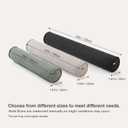 Long Bolster Pillow for Bed Soft Corduroy Body Pillow for Adults, Ergonomic Full-Length Support for Better Sleep,59 x 7.87 Inches,Grey Green