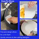 10 PCS Non Scratch Wire Dishcloth, Upgrade 3-Layer Dish Cloth, Premium Scrubbing Multipurpose Wire Dishwashing Rag, Kitchen Cleaning, Scrubs Dishes, Sinks Cleans, Home Essentials (7.87x7.87-10pcs)