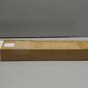 Tension Curtain Rod 51-168 In, Heavy Duty Extra Long Outdoor Curtain Rods for Patio Window, Shower Curtain Rod No Drilling, Retractable Spring Tension Rods for Bathroom Closet Never Rust, White