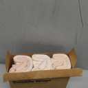 KeaBabies 3-Pack Organic Baby Swaddle Sleep Sacks - Swaddles for Newborns, Infant 3-6 Months, Baby Girls, Boys, Soft & Snug Newborn Sleep Sack, Nursery Swaddling Blankets (Angelic, L)