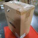 Huanyu Flat Burr Coffee Grinder with 19 Grinding Settings Electric Coffee Bean Grinder Adjustable Bulk Coffee Grinder Large Capacity 35oz Black