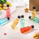 Boao 50 Sets Baby Shower Favors for Guests Include 50 1.7oz Mini Honey Bee Empty Plastic Alcohol Shot Bottles with 1 Funnel Baby Shower Return Gift for Guests Gender Reveal Gifts Ideas (Honey)