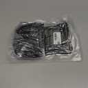 SATINIOR 4 Pack Silk Thigh High Stocking for Women Lace Silicone Socks Satin Bow Top Stocking (Black)