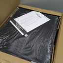 Furnulem Night Stand with Charging Station and Led Light, 4 Drawer Dresser for Bedroom, Small Nightstand Bedside Table, Fabric Bins, Metal Frame, Wood Shelf, Side Furniture(Rustic Brown)