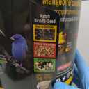 More Birds Giant Combo Screen Bird Feeder, Dual Seed Compartments, 10 Feeding Ports, 11 lb Bird Seed Capacity
