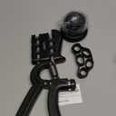 FitBeast Grip Strengthener Forearm Strengthener Hand Grips Strengthener Kit - 5 Pack Adjustable Resistance (Black)