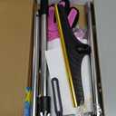 B-Land Carpet Rake for Pet Hair Removal, Reusable Pet Hair Remover with 60 Adjustable Long Handle, Carpet Scraper Dog Cat Hair Remover Tool for Rugs, Mats