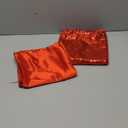 Miayon Red Square Sequin Decorative Throw Pillow Covers Cushion Case for Chair Couch Bed Sofa Bedroom Living Room Wedding Home Decor (18"x18",4 Pack)