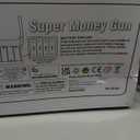 Alagoo Super Money Guns Paper Playing Spary Money Gun Make it Rain Toy Gun, Handheld Cash Gun Fake Bill Dispenser Money Shooter Toy(Metallic Gold)