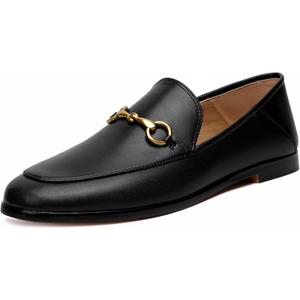 Vertundy Loafers for Women Penny Loafer Comfortable Slip On Dressy Casual Business Work Office Shoes 7