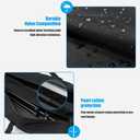 TORIBIO 48.5" Multifunctional Tripod Bag, Heavy Duty Tripod Carrying Case with Dual Compartment for Music Stand, Mic Stand, Speakers Stand, Tripods, Lights, Boom Stand, Cameras, Monopods Stand