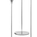 Set of 3 Silver Candlestick Holders Silver Candle Holder Taper Candle Holders Candle Holders Decorative Candlestick Holder for Home Decor, Wedding, Dinning, Party, Anniversary (Silver)