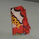 Spider Web 5th Birthday Banner - Red Webs Large Happy Birthday Backdrop Decorations(7143 Inch), Red Blue Photo Booth Photography Background Supplies for Kids Boys 5 Year Old