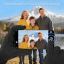 RIGWARL Gloves for Cool&Cold Weather Waterproof, Winter Gloves for Men Women Touch Screen (X-Large, A112 Colder-(75% Warm)-Black)