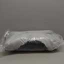 28in Large Dog Bed, Medium Size Dog and Cats, Calming Donut Bed for Puppy and Kitten, Washable Round Fluffy Pet Bed (Light Grey)