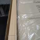 VECELO Twin Size Bed Frame with Upholstered Headboard, 2-Beige