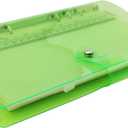 A6 A5 6-Holes Colorful PVC Cover Personal Organizer with Snap Button Closure File Folder for Loose Leaf Sheet Notebook (Orchid Bouquet, A5 Combo)