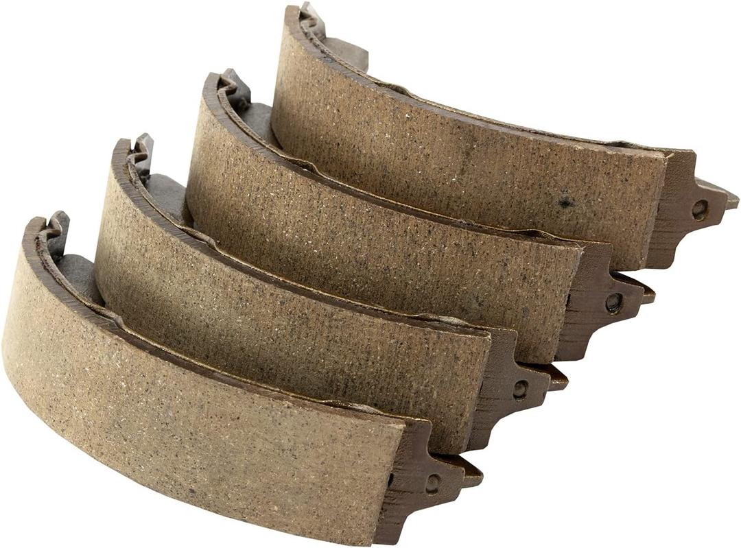 Golf Cart Replacement Brake Shoes Set for ClubCar OEM#1018232-01 (Yellow)
