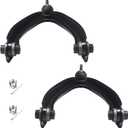 2Pcs Front Upper Control Arm and Ball Joint Assembly Fit for Honda CRV 1997 1998 1999 2000 2001 K80883 K80884 Driver and Passenger Side Suspension