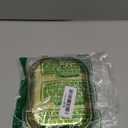 Small Metal Tray with Magnetic Lid, Cute Decorative Tray, Ideal Storage for Home or Travel, 7 x 5.5 Inches (Black)