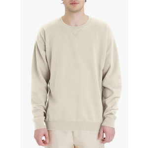 Hanes Originals Fleece, Garment Dyed Pullover, Crewneck Sweatshirts for Men M