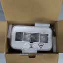 Dehumidifier for Home, Dehumidifiers for Bathroom, Bedroom, Living room, Closet with 68 OZ Water Tank, Moisture Absorbers, Auto Shut Off, Auto Humidity Control, 7 Colors LED Light, White