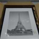 upsimples 16x20 Picture Frame, Display Pictures 11x14 with Mat or 16 x 20 Without, Wall Hanging Poster Frame, Black, 1 Pack