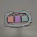 Compatible with iPhone Charger Fast Charging, [3Pack 10FT] 20W PD USB C Wall Charger Block with Type C to Lighting Cable Compatible with iPhone 14/13/12 Pro Max/11/XS/XR/X/8/Plus (PurplePinkGreen)