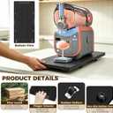 Black Pine Appliance Slider Wheels Compatible with Ninja SLUSHi