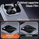 Wiaocit 4 Pack Tempered Glass Camera Lens Protector for Google Pixel 10 Pro Fold, 9H Hardness, Anti-Scratch, Case Friendly