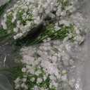 Roberly 30 Pcs Babys Breath Artificial Flowers, 22" Fake Gypsophila Flowers with Long Stems Real Touch Faux Greenery Plants DIY Flores Bouquet for Vase Wedding Floral Party Outdoor Garden Home Decor