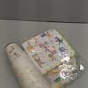 Maxdot 100 Pcs Animal Parade Party Plates Set, Including 9 Inch and 7 Inch Animal Parade Paper Scalloped Plates, Cute Disposable Napkins and Paper Cups for Kids Birthday Decorations, Baby Shower