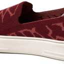 Dearfoams Women's Sophie Loafers (8, Cabernet Print)
