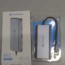 UtechSmart USB C Hub, USB C Ethernet Multiport Adapter, 6 In 1 USB C to HDMI Dock Compatible for Macbook Pro/Air, Chromebook, Dell XPS, HP and Type C Devices (Gigabit Ethernet 100W PD 4K HDMI USB 3.0) (Grey)