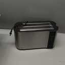 Elite Gourmet ECT-3100 4-Slice Long Slot Toaster | Extra Wide Slots for Bagels, Sourdough & Texas Toast | 6 Browning Settings | Reheat, Defrost & Cancel | Built-In Warming Rack | Stainless Steel