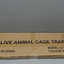 24" Live Animal Trap, Humane Animal Trap for Stray Cats up to 5.5 pounds, Raccoons, Squirrels, Skunks, Moles, Marmots, Armadillos, Rabbits, Steel Folding with Pedal Trigger