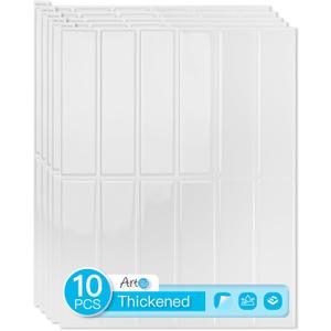 Art3d 11.4 x 9 Inch Heavy-Duty Peel and Stick Backsplash for Home Dcor, 10-Pack Vinyl Wall Tiles for Kitchen Countertop, White
