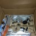 Headlights Assembly Fit For 1998-2011 Ford Crown Victoria 98 99 00 01 02 03 04 05 06 07 08 09 10 11 Ford Crown Victoria w/Corner Headlamp Replacement (Chrome Housing Amber Reflector) (Original Equipment Style)