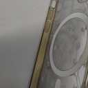 RALEAVO for iPhone 16 Pro Case Compatible with MagSafe Clear Floral Cover with Flower Branch Pattern for Girls Women Slim Cute Hard Back Shockproof Phone Case for iPhone 16 Pro,Transparent