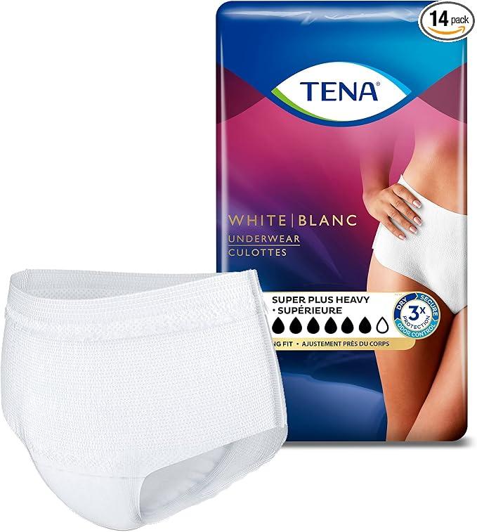 TENA Incontinence Underwear for Women vDwBFl, 2Pack (XL, 28 Count)