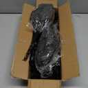 ZeKonan 40 Pcs Artificial Black Eucalyptus Stems, Fake Eucalyptus Leaves Branches Bouquet for Flower Arrangement DIY, Black Silk Flowers for Home Halloween Farmhouse Decor