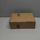 VeraCosy Men's Two-Tone Memory Foam House Slippers Indoor Outdoor Durable Rubber Sole (10.5, Dark Gray/Blue)