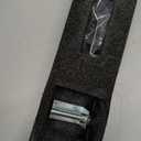 DLONE Linear Shower Drain | 24" AISI 304 Stainless Steel Shower Drain, Matte Black Linear Drain with Tile Insert Panel & Adjustable Feet, Long Rectangle Shower Floor Drain in Bathroom, Balcony, etc