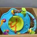 Summer by Bright Starts Deluxe SuperSeat, Wild Safari, Fun Baby Seat for Sitting Up, Playtime, and Meals, Ages 4 Months to 4 Years